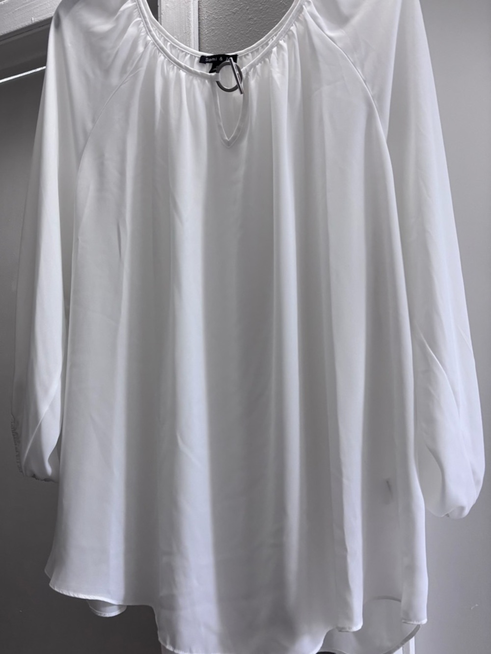 Sami & Jo White Blouse 2xl